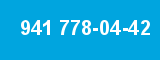 941 778-04-42 941 778-04-42